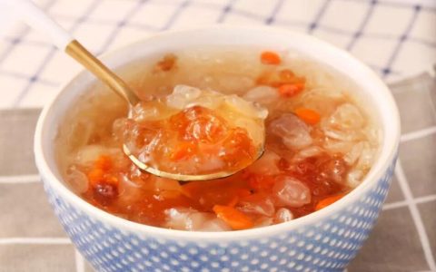 鲜栗桃胶皂角羹