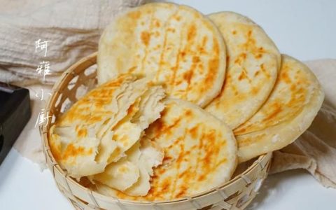 不发面油酥饼怎么做才会酥脆(平底锅做烫面油酥饼的做法大全)